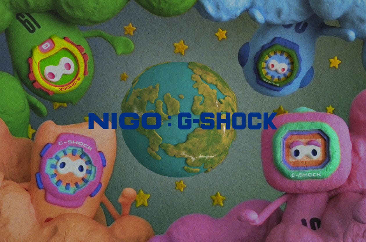 ̸NIGO?ٵ G-SHOCK̖^ԭȤζɫ